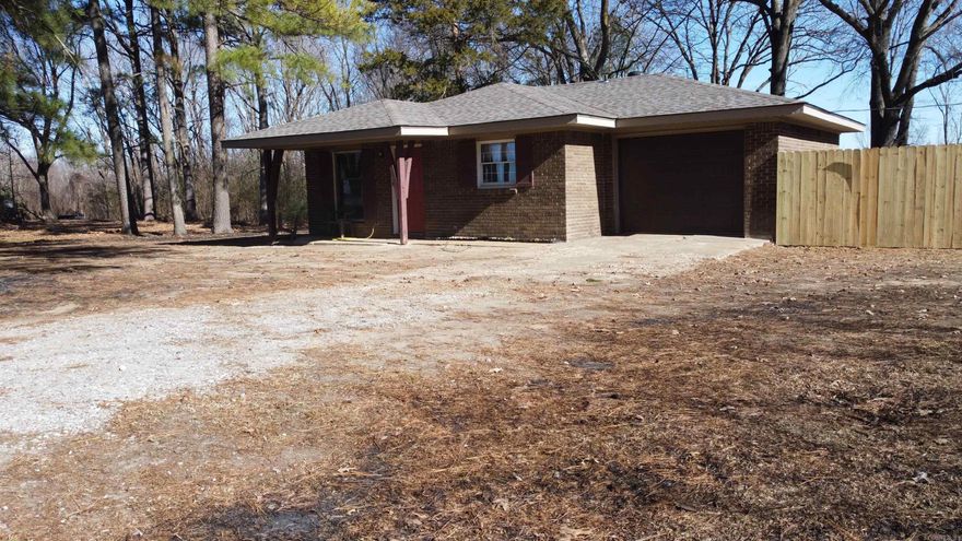 Welcome to the market, the "Cabin on the Cache." This hidden gem is located just east of the renowned Cache River National Wildlife Refuge.  This stretch of the river is highly sought after, and this cabin offers a comfortable retreat nearby. The home was extensively updated in the fall of 2023 with LVP flooring, a new bathroom, exterior doors, a garage door, fresh paint, and all-new appliances. We have also just completed the installation of a new roof, a deck, and a partial privacy fence. The property features three bedrooms, one bath, a spacious pine-shaded yard, and a garage that doubles as a mudroom.  The seller is offering the cabin fully furnished, making it a turnkey opportunity for your new home away from home.  **One seller is a licensed Real Estate Agent**