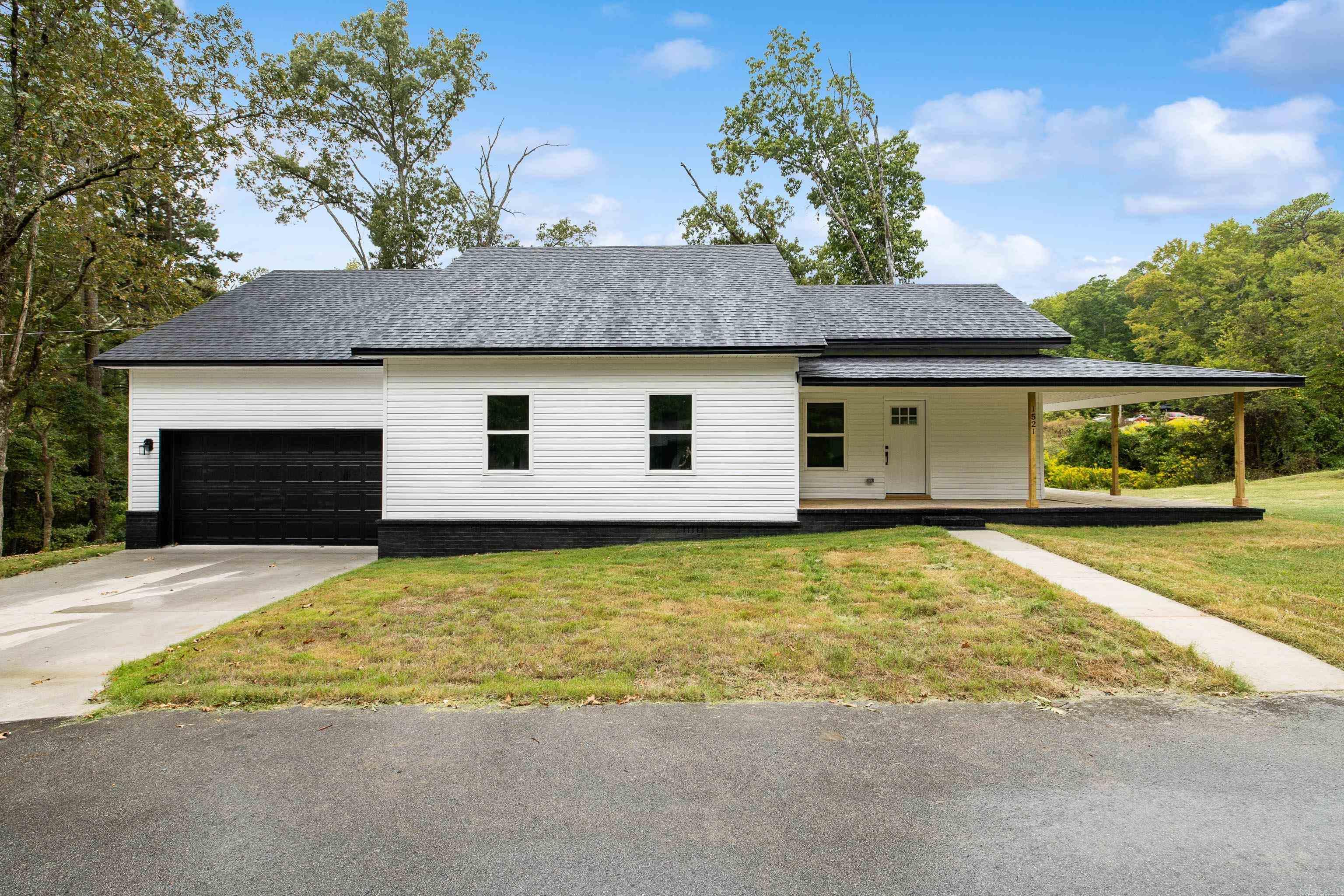 Check out this fully remodeled property on almost 1 acre! This property features brand new EVERYTHING! New roof, HVAC system, plumbing, electrical, hot water heater! Enjoy modern finishes throughout out this adorable home! Perfect for entertaining or peaceful living in a beautiful setting!