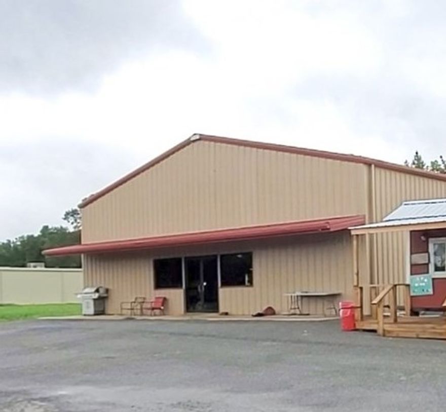 New times? Work from home? New opportunity? This Building has 5000 sq ft, 1500 sq ft heated and cooled, approx 700 sq ft 1 Bed/1 bath apartment upstairs, 3 offices and large lobby area all heated and cooled. 2.5 bath 3500 sq ft work shop area w 1/2 bath roll up doors 18x16 ft & 14x14 ft, fully insulated, fully electric, 220v and airlines installed, large laundry room. Could be indoor boat, mini storage. Property is ready to become your home and your business. Give us a call today!