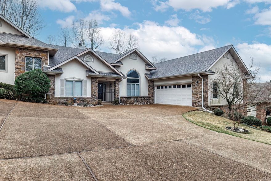 Absolutely Gorgeous, One Level 3 BR 2 BA Townhouse, Located on #5 Fairway to Green Nina -Isabella Golf Course. Walk into spacious LR/DR with Gas Ventless FP, Luxury Vinyl Plank Floor. Wall of Windows opens to the Magnificent view of the Golf Course. Large MBR & MBA with Double Sink Vanity, jetted tub, Walk in Shower. Laundry Room w/sink. 2 Car Oversize Garage, Golf Cart Garage/Workshop Heated & cooled below.  Safe Room in Crawlspace.  A MUST SEE!!  Some furniture is negotiable.  HSV has a onetime buy-in fee of $2,000 paid at closing.