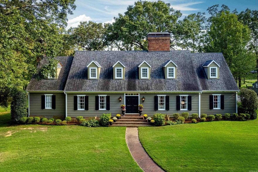 Beautiful colonial Williamsburg home sits on estate size lot on Private Pleasant Valley Country Club Golf Course w/view of 3rd Fairway and Pond. Plenty of room for a pool to be added. This is the absolute perfect setting for beautiful family living and memorable entertaining. Gorgeous views, Exquisite craftsmanship and quality construction. Beautiful formal banquet sized dining and formal living. Separate wet bar. Fabulous large family room, walls of windows w/view & gas fireplace opens to Updated gourmet Chef’s kitchen w/quartz countertops, 2 breakfast bars, Viking Appliances & pantry. Spacious primary suite w/ gas fireplace & spa like bath on the main level. Sep. Guest Room & Bath on main level. 2 large bedrooms w/ensuite baths, walk in closets on upper level. Lower level has game room, ½ bath, and access to the patio & yard. 3 laundry rooms. Abundance of storage/workshop. Extraordinary outdoor entertaining area. Additional apartment/office area above the 3 car garage is perfect for keeping family close or renting for extra income!