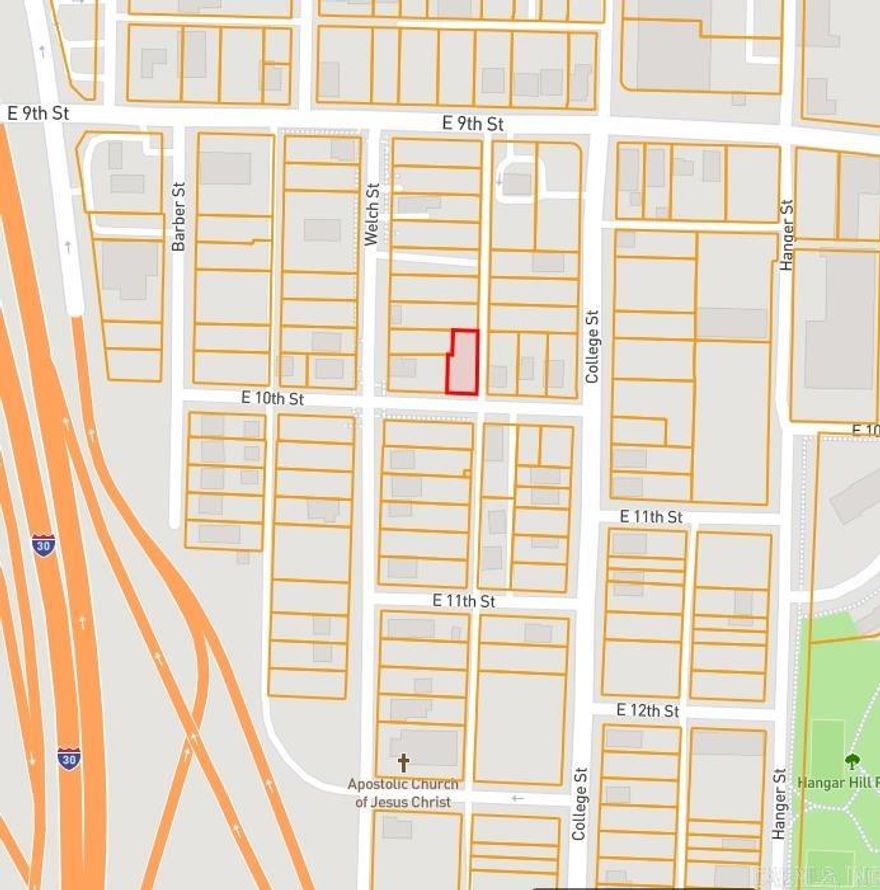 Located in an Opportunity Zone within the up-and-coming neighborhood of Hanger Hill.  This lot is perfect for your new home.  Walking distance to Southern Tail Brewery and the soon to be art center.