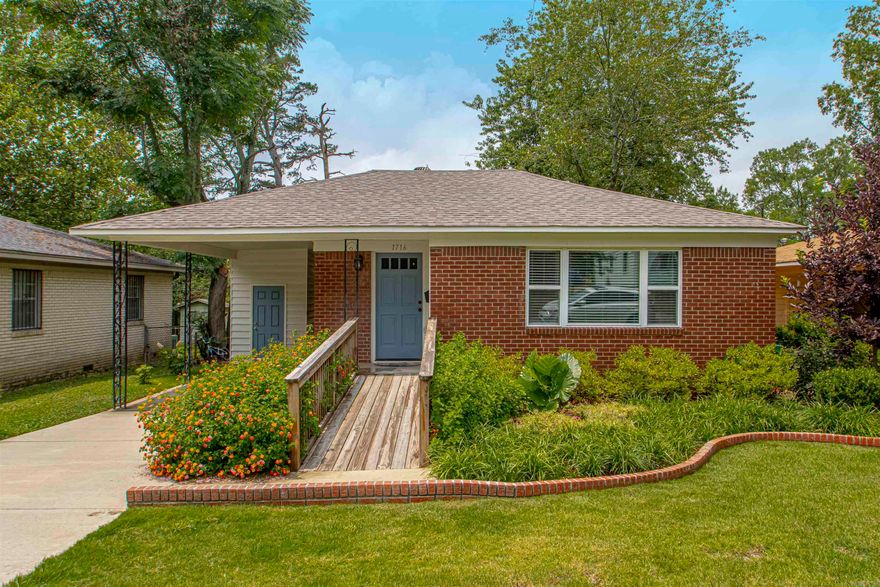 Charming cottage centrally located and completely remodeled!  Original hardwoods, new tile and a spacious kitchen with leathered stone countertops - no expenses spared during the remodel!  This home is move-in ready and perfect for a first time homebuyer that doesn't want the stress of repairs or undertaking a large project.  A large backyard with new privacy fencing and site-built storage shed are added bonuses!  Schedule a tour today; this rare find won't last long!