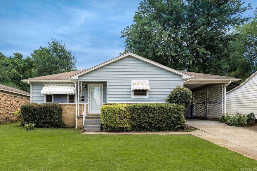 Welcome to this charming 2 Bed/1 Bath home in N. Little Rock. Ample room to entertain in the living room with large windows letting in natural light. Adorable eat-in kitchen with tons of storage space for all of your kitchen equipment. Bathroom has been recently updated. Large backyard with mature trees. Convenient highway access. This won't last long so schedule your showing today!