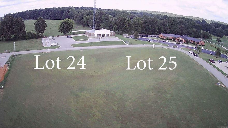 Large lot ready for your office site.