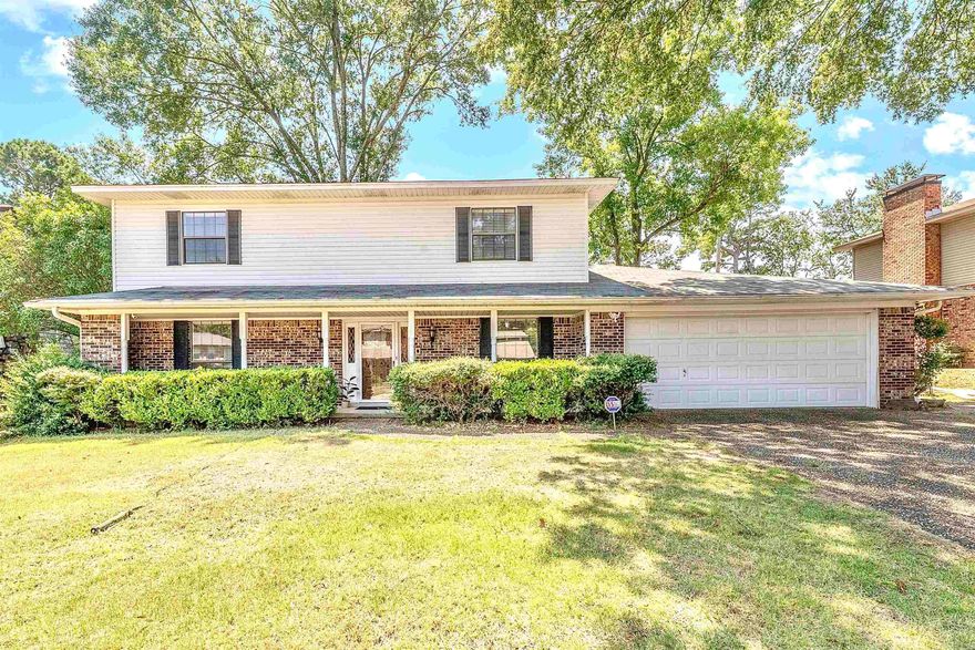 Priced to Sell! Put your own touch on this perfectly located Lakewood home, just minutes from shopping, dining, schools, hospitals, and highway access. This spacious property features 4 bedrooms, 2.5 baths, and a 2-car garage on a level lot. Step inside to new flooring on the main level, offering two living spaces including an open family room with a gas fireplace and built-ins, plus a formal living and dining room. The remodeled eat-in kitchen shines with granite countertops, abundant cabinetry, stainless steel appliances, and an under-mount sink. Laundry room with extra storage sits conveniently off the kitchen. The large primary suite includes two walk-in closets and a refreshed bath with new tub/shower combo. Three additional bedrooms are on the same level, two with walk-in closets. Relax on the covered back porch with your morning coffee. Storage building included. Schedule your showing today!