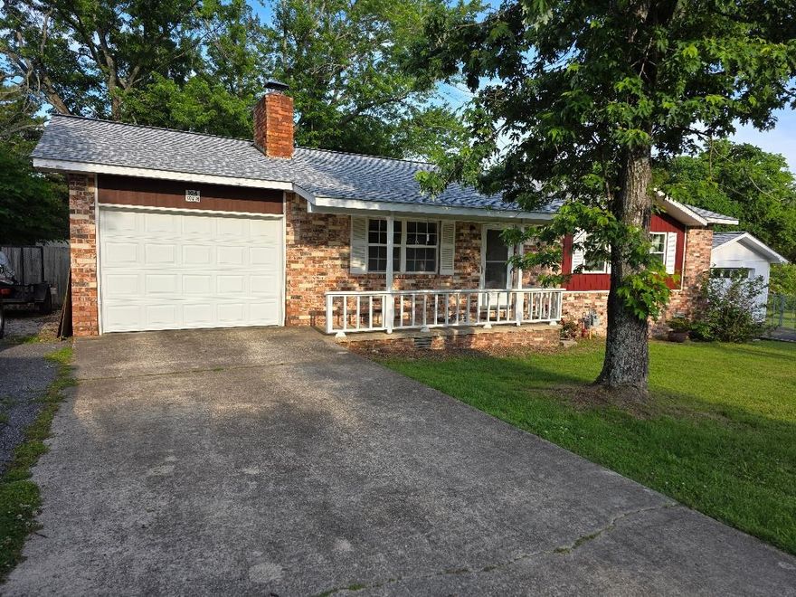 Welcome to your next home in the heart of the Ozarks! This 3-bedroom, 2-bathroom property is conveniently located just minutes from the picturesque downtown courthouse square in Mountain View, AR—known for its rich folk music heritage, welcoming community, and scenic beauty.  Set on a quiet street, this home offers a great blend of small-town convenience and natural surroundings.  A back deck that opens up to the fenced, and spacious backyard area is an invitation to enjoy beautiful mornings and peaceful evenings.  The home's interior features a living area with cozy fireplace and dining area.  Enjoy cooking in a kitchen with generous counter space, an electric cooktop, and built in oven.  The primary bedroom includes a bathroom,  while the two additional bedrooms are ideal for guests.  There is an additional flex room which may be utilized as an office area, craft room, sewing room, or even a fourth bedroom.  The property also includes 2 one car garages, and an additional small shed with room for yard equipment or space to store seasonal decor.
