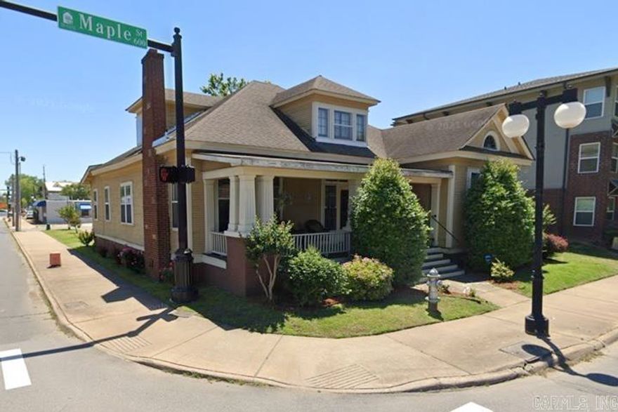 EXCELLENT long-term investment, redevelopment or flip opportunity in the heart of Argenta! The property sits on the corner of Maple & W 7th and comes with a large parking lot. Perfect for trolly pick up with a stop just across the street. Property stays fully occupied and rarely has turn-over.   There are two 2-bedroom/ 2-Bath & one 1-bed/ 1-bath.  Interiors are immaculate with updated kitchens and beautiful original wood floors. Exterior siding needs boards replaced, sanded and repainted completely. In order to not disturb tenants, offer must be submitted and approved prior to showings being allowed.