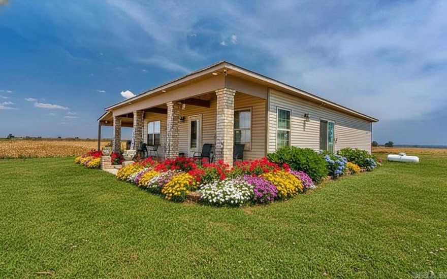 Rare Find! This property truly has it all—two charming homes on one spacious lot, offering endless opportunities for multi-generational living, a guest retreat, or rental income. The main bungalow-style home offers 2 bedrooms and 2 bathrooms with vaulted ceilings accented by a wood beam, creating warmth and character. An open-concept living area makes the perfect space for gatherings and holidays. The spacious primary suite includes a walk-in shower and oversized closet for comfort and functionality. The second Traditional Farmhouse features 2 bedrooms, 1 bathroom, and a flex room that can be used as an office, craft space, or hobby room. Its large kitchen is designed for entertaining, complete with granite countertops, gas stovetop, backsplash, and vent hood. Recent updates include a remodeled bathroom, new roof, and new AC unit within the last two years. Nestled in a peaceful country setting, yet only 11 minutes from Brookland School District, this property offers the best of both worlds—quiet rural living with quick access to town. Some photos have been virtually staged to demonstrate potential use of the space.