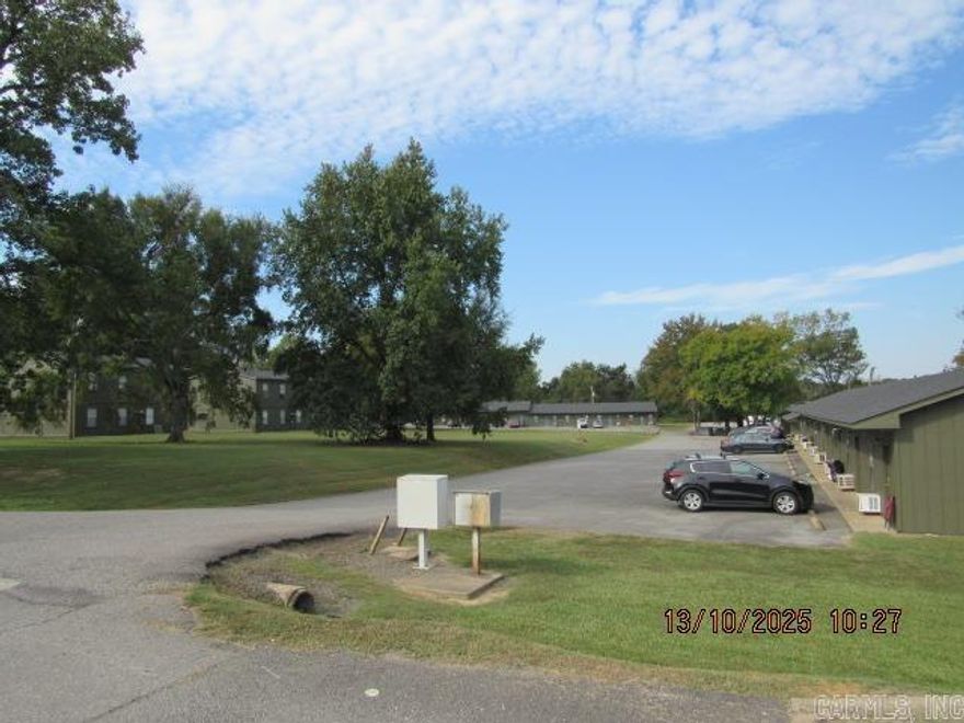 Updated 2-bedroom unit in Cedar Creek Apartments! Recent exterior upgrades include all new roofs and exterior painting. Interior upgrades include freshly painted interior, stained concrete flooring, new lighting, and more. The unit comes furnished with a range/oven & refrigerator, window AC unit with heat, ceiling fans in all bedrooms & living room, all electric unit, coin-operated laundromat on site. ***PLEASE NOTE WE DO NOT ADVERTISE ON CRAIGSLIST OR FACEBOOK MARKETPLACE. ANY LISTING OF OURS SEEN IS A SCAM!!!***