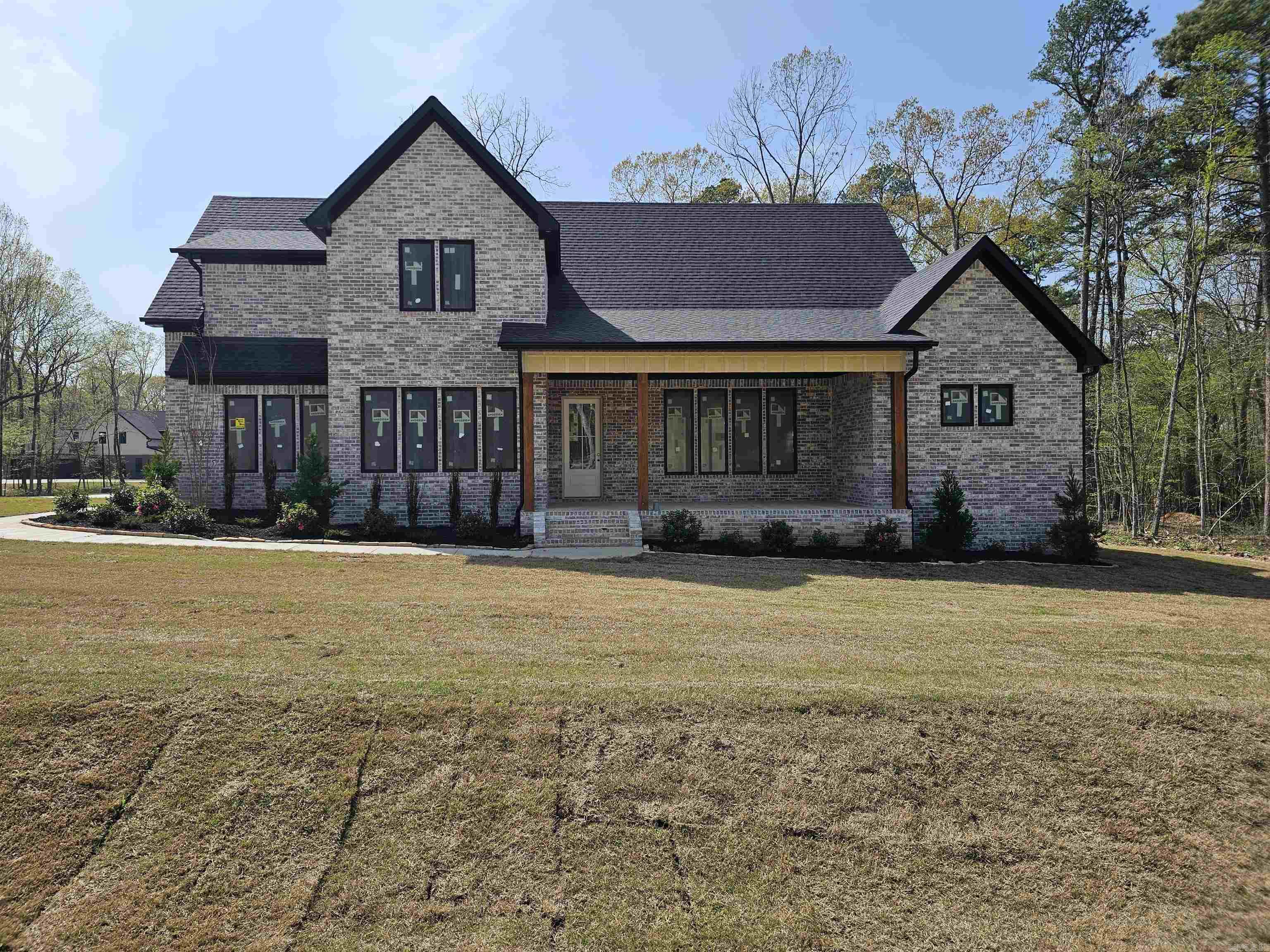 This nearly 3200 Sqft home sits comfortably on a corner lot with over an acre in the coveted Avilla Manor subdivision. With ample casement Low-E Anderson windows the natural sun beams in creates a soft light. This home features a master bedroom with a vaulted ceiling and a master bath suite with a tiled walk-in shower. Featuring 4 bedrooms upstairs, a 3 car garage, a large back porch, an office downstairs, and a large lot with plenty of room for a pool or a shop, this house has it all. This home is about 2-4 weeks away from being complete so many selections can be made!