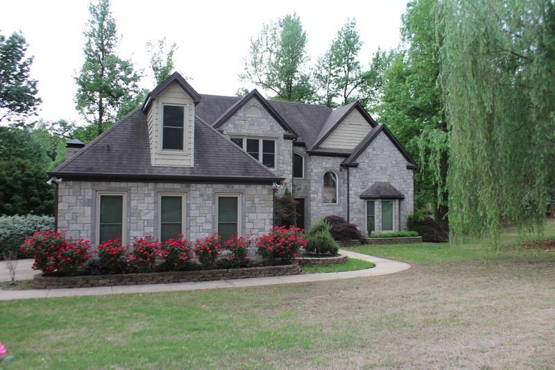 Gorgeous home w/stone exterior & many updates throughout. No detail has been missed in this immaculate home. Chef's kitchen boasts luxurious cabinetry, granite counters, breakfast bar & wall ovens. Main level master w/walk-in closet & relaxing bath w/jetted tub, dbl vanities & walk-in shower. This home has been equipped with Control4 Home automation system w/integrated lighting, climate & audio/video control. Other amenities include laundry room w/utility sink, extensive landscaping & two car garage.