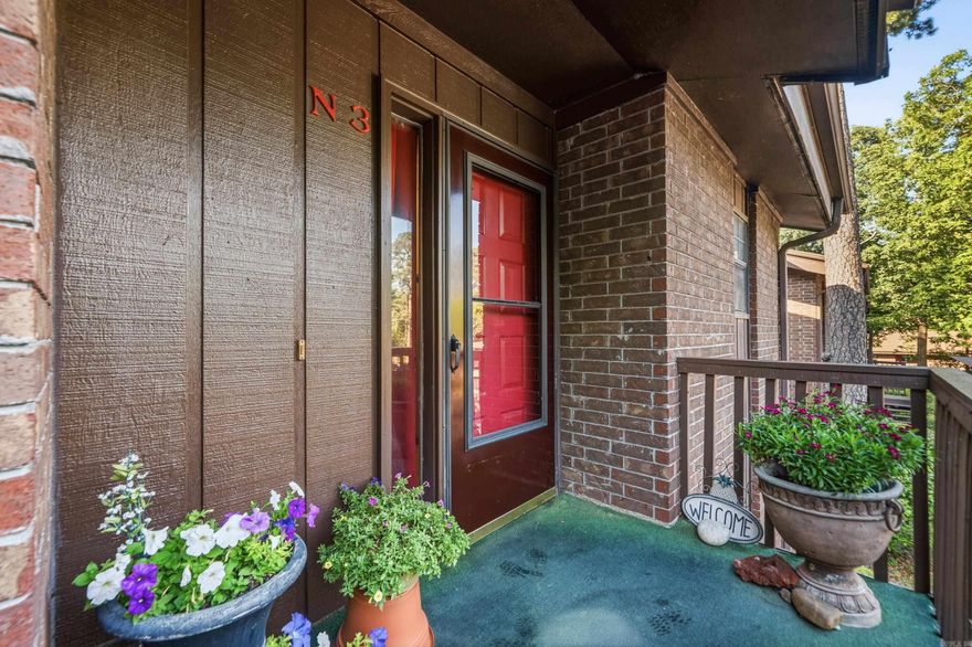 Beautiful lakefront condo in serene setting, close to everything Hot Springs has to offer! Excellent features include a wonderful chef's kitchen, with granite countertops, NEW microwave/air fryer features, NEW HVAC system-perfect for enjoying comfortable, low-maintenance living. Bonuses include-two assigned covered parking spaces, grilling deck, no boat dock BUT many are available to rent. There are no nightly rentals in this lovely community.