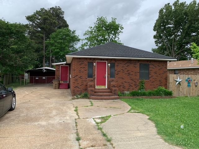 Right in the heart of Wynne, this 2 bed, 2 bath home offers shopping and other amenities close by. Roof is less than 2 years old, shop has concrete floor and heater. The concrete driveway offer plenty of space for parking multiple vehicles. Covered carport and patio makes it easy to soak up the cool evenings. Fenced in back yard.