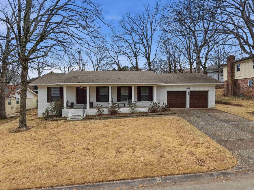 Come see this Lakewood gem that truly has it all! This well-maintained, one-level home welcomes you with a large covered front porch that opens into a spacious, open-concept living area. The living room features a wood-burning fireplace and flows seamlessly into the dining area and kitchen, perfect for everyday living and entertaining.The kitchen conveniently overlooks both the dining and living areas and features beautiful quartz countertops, a breakfast bar, and abundant storage. Just off the dining area, the study offers flexible space for a home office, library, or play area. All three bedrooms are generously sized with large closets. Step outside to a large patio overlooking the fully fenced, flat backyard. HVAC (2022) and tankless hot water heater (2024).