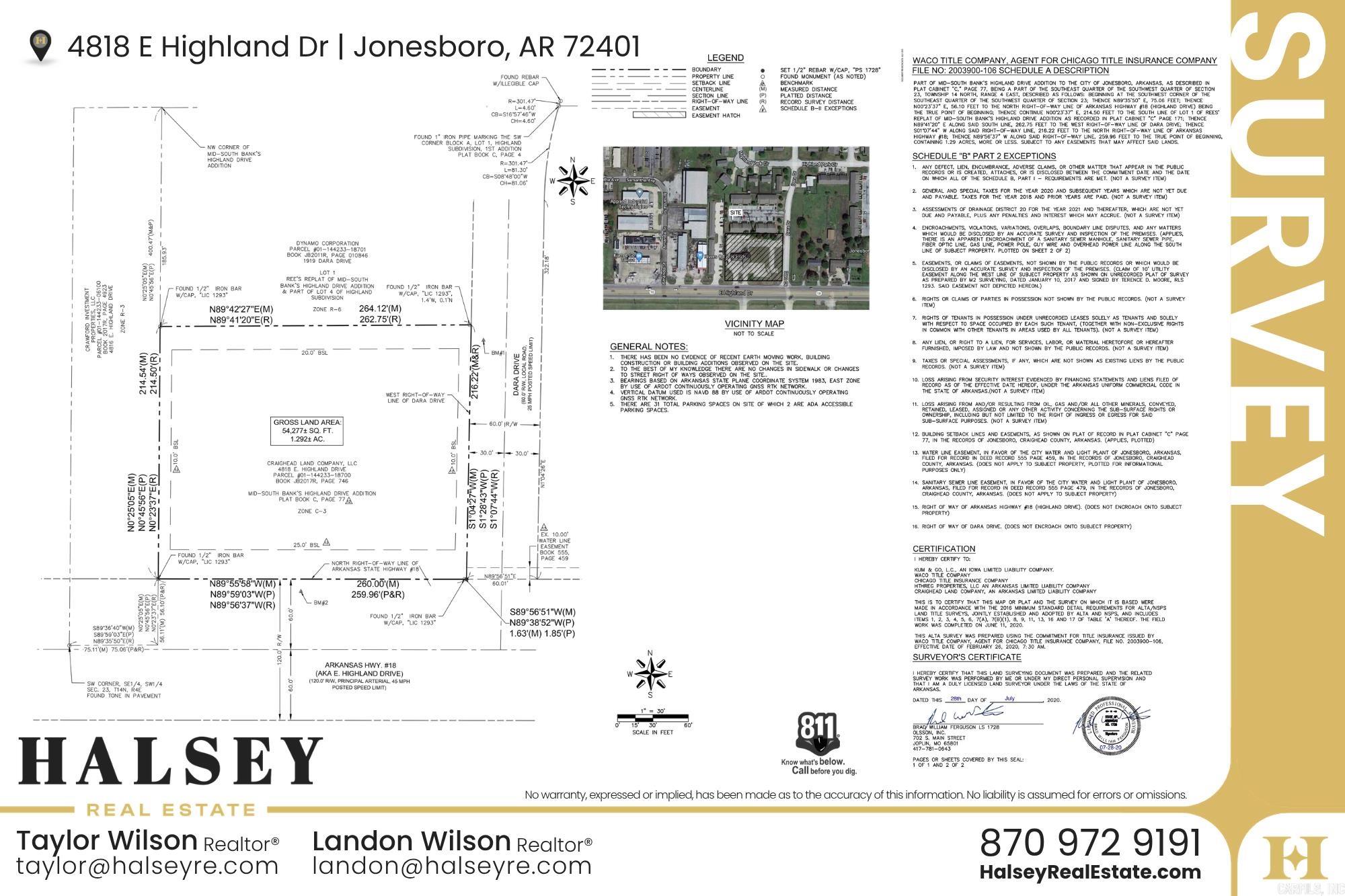 Mid-South Banks Highland - Commercial Sale