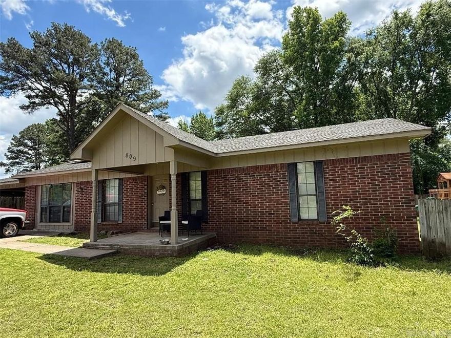 Discover comfort and versatility in this amazing 3 bedroom 1.5 bathroom home, featuring 2 bonus rooms- perfect for a home office, gym, or playroom. Enjoy the convenience of a covered carport, and relax or entertain on the brand -new deck (built in Nov. 2024), all within the privacy of the fenced in back yard. Recent upgrades include new HVAC (2023) for year-round comfort and solar panels allow for very low electric bills. The property also boasts 2 storage sheds with electricity, ideal for a workshop or extra storage needs. This home offers both function and flexibility- don't miss your chance to make it yours.