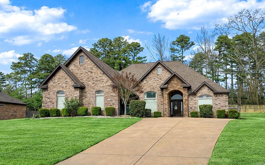 Check out this EXCEPTIONAL 4 bedroom/2 bathroom open floor plan single level home.  This beautiful home boasts 2 fireplaces with one being on the back patio.  Some of the interior features include granite countertops in this gorgeous kitchen with stainless steal appliances and a separate dining area.  All of this is open to the oversized family gathering room with tons of natural lighting due to all the windows.  You will enjoy cozy evenings in front of the inviting gas fireplace.  Step through the arched doorways with tall ceilings and special touches throughout the home.  Relax   in your large master bedroom with tray ceilings and large bathroom and over sized closets.  You will love entertaining in your backyard with the fireplace on the large covered back patio while lounging in your beautiful in ground pool.  NEW ROOF 2022, New Hot Water Heater 2023, Kitchen remodel adding bar and granite countertops and granite counter tops throughout the house 2023.  This is one home you don't want to miss!!!!  It has all the extras you and your family could ask for!!!  Also BENTON SCHOOLS!!  Call and schedule your showing and let's make this your new home!!!!