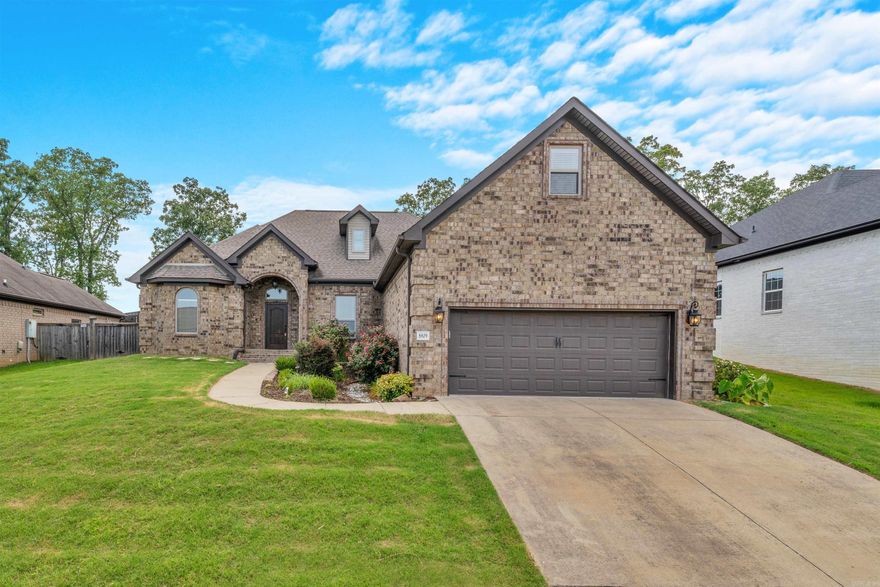 This one has it All! Open floor plan, Beautiful LVP, Fireplace with Shiplap, Surround speakers Throughout, Separate formal Dining or Office with French doors and built-ins, Granite countertops in Kitchen and bathrooms, Gas cooktop, Spacious primary w/ Walk-in closet, Additional closet with Safe that stays, Primary bath has Large tub, Double sinks, Built-in outlets in Drawers and Walk-in tile shower, Bonus room or 4th bedroom, Tankless water heater, separate Laundry room, Built-in Doghouse, Covered patio, French drains, Double gate with Parking pad in back. Dead end street with No through traffic!*** Agents see remarks.