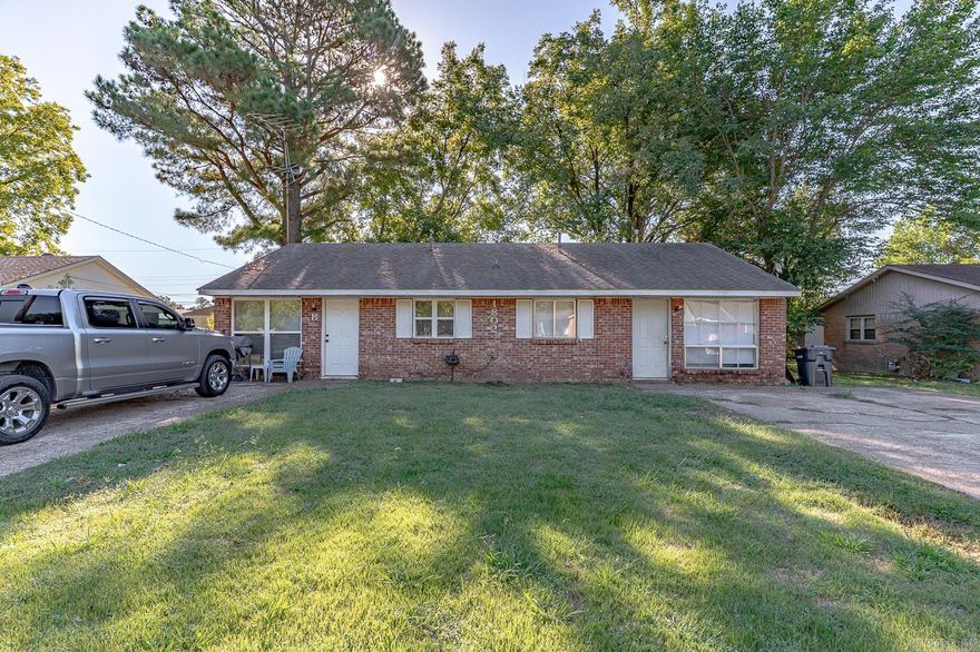 Investor Special – Duplex Investment Opportunity! Welcome to 1802 Fairlane Ave in Jonesboro, a duplex featuring two 2-bedroom, 1-bath units built on a durable slab foundation. Both units are currently occupied, providing immediate rental income for investors. Unit A has been updated with new LVP flooring, fresh paint, and trim, and also includes a new water heater for added efficiency. Each unit offers its own utilities, with tenants responsible for all utility costs, making this a low-maintenance income property. Located in a high-demand rental area close to schools, shopping, and major highways, this property offers strong long-term performance and steady occupancy potential for any investor’s portfolio. This property is part of a large investment portfolio between West Memphis and Jonesboro, AR. The seller prefers to sell the portfolio in full but may consider smaller packages after a few weeks if no full-package offers are received. Contact agent for rent rolls, lease details, and full package information.