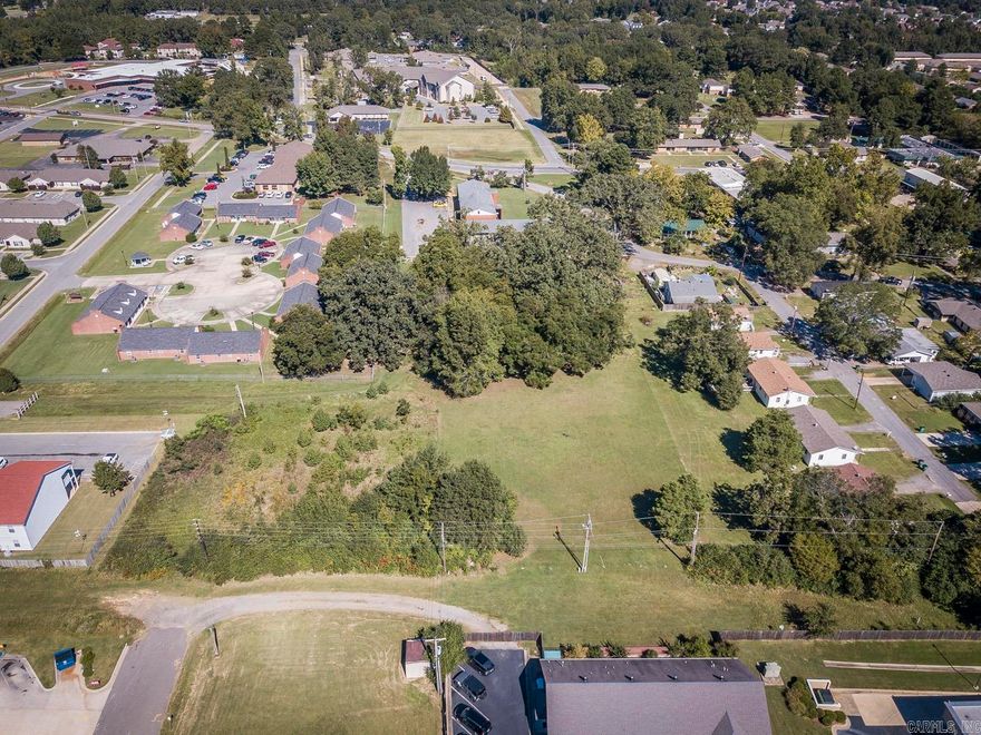 Three lots in middle of town.