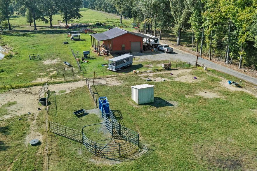 When you arrive at 595 Charlie Olds, the first thing that stands out is how convenient the location is without giving up the space you’ve been searching for. You’re only minutes from Beebe and Cabot! Yet here, you have room to spread out on your own farm with Cypress Bayou WMA’s 2,700 acres of hunting, fishing, and exploring right across the street.  You will enjoy the crushed shale driveway leads you in through a steel pipe entry with an electric gate and you can immediately enjoy the pasture with electric fencing that is built to last, with welded oil-pipe corners. Utilities are ALREADY in place for you: Grand Prairie Water service with plumbing and bathroom available in the shop, First Electric with both 200-amp and 400-amp power set up, and fiber internet from Connect 2 First already connected! THIS IS A WORKING FARM!!! Please see attached docs for all the details and DO NOT TRESPASS, showings must be confirmed with a licensed Realtor! SEE AGENT REMARKS