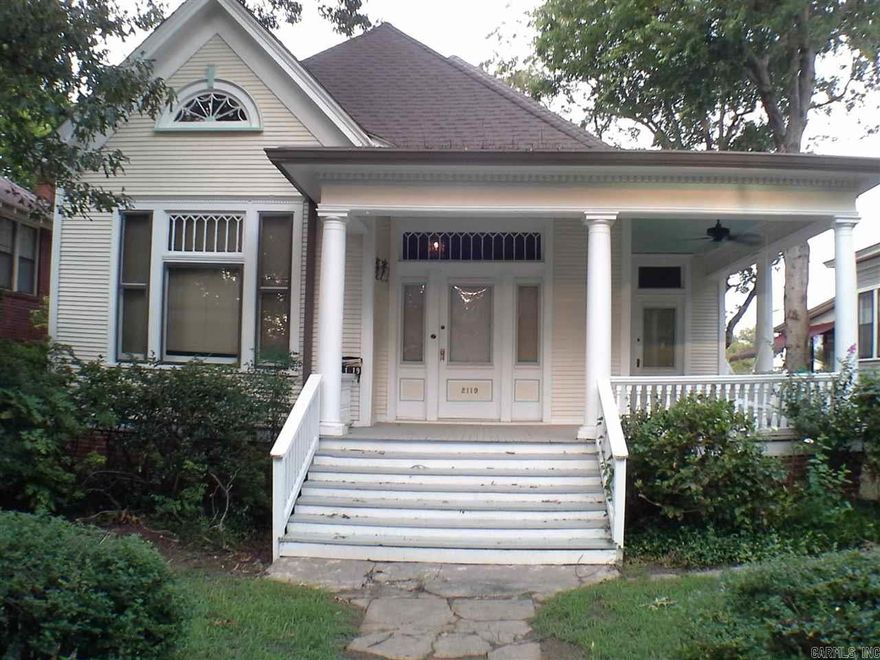 Enjoy Happy Holidays with a $350 Gift Card 2BR/2.5BA Victorian Era House for Rent in Little Rock with approx 1740 sqft. The kitchen is furnished with dishwasher & disposal. You will furnish the gas range & fridge.  There is a Separate Dining Room with pocket doors! Washer & Electric Dryer Connections Located in Utility closet INCLUDES: Spacious Rooms with TALL Ceilings, Original Wood Moldings, Hardwood Floors, HVAC, Butler's Pantry, Lots of Kitchen Cabinets & pantry, Sunroom, Oversized Maste