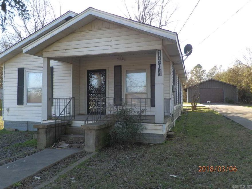 This older home has character. Open living/dining area has new flooring. Large eat-in kitchen sports lots of cabinet space. Bathroom has recently been updated. Small mud/utility room behind the kitchen. Large 768 sq. ft., detached one-car garage. Central gas heat, central air. Gas stove is furnished. Interested persons must apply and pay application fee with listing office.