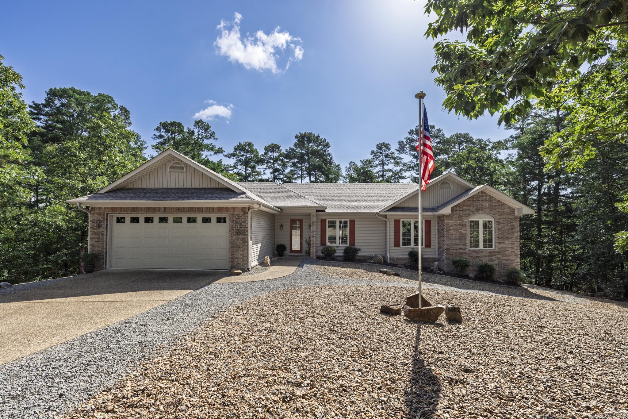 Want private but convenient? This one is it! Centrally located in a Coronado Golf Course Neighborhood and close to the Cedar Creek Trail. Drive up and notice the impeccable care of this home. Walk in and you will see the care continues. Beautiful kitchen with an island and bar area and a walk in pantry make entertaining a breeze. The kitchen dining area is open to the vaulted great room with a gas log fireplace and built ins. The wall of windows to the large covered deck allow you to watch the natural beauty from sunrise to sunset. Large primary suite with walk in shower, tub & spacious walk in closet. Guest bedroom and guest bath with a walk in shower. The study/den is easily a third bedroom. Separate laundry room with storage, sink and room for a freezer. Over sized garage allows easy storage of boat or golf cart or create your own work area. Generator. Roof 2025, HP 12/23, 2 HWH 3/23. AGENT REMARKS for further details on possession.