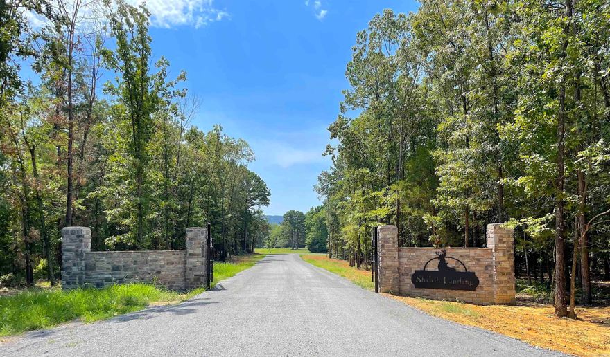 Rare opportunity-premier lakefront lots! Easy walk to the water, beautiful rock shoreline & gorgeous tall trees make this subdivision look like a park. Shiloh Landing is so close (1/2 mile), you could walk or ride your side-by-side to your boat. Underground utilities. There is a park area with pavilion & picnic tables & a nature trail for the subdivision!  Subdivision road has been chip & sealed & the city has paved Stone Drive. Gated subdivision. HOA will be formed at a later date. C&Rs will have a few changes.Please confirm taxes. Video and two photos are of nature trail. Please confirm most recent plat in case there have been changes.