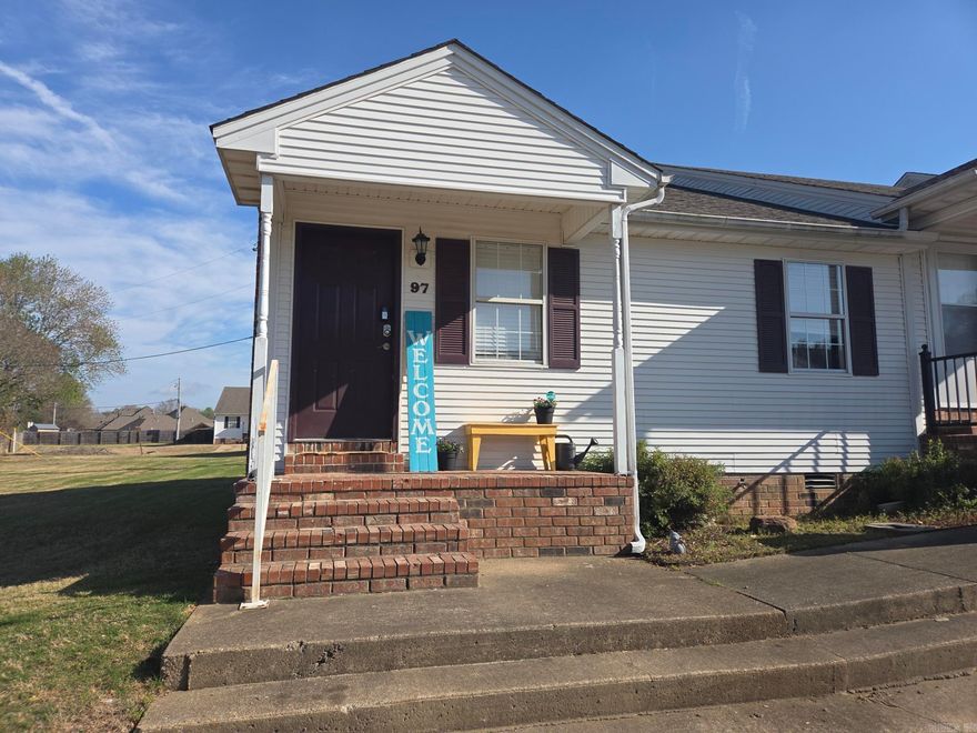 Nice updated 2 bed, 2 bath condo in River Oaks Commons just behind Unity Hospital. New laminate wood floors & quarter round just installed, new gas water heater, dishwasher & stove are 3 years old. Nice roomy living room with open floorplan to kitchen & dining areas. Laundry in hallway, main bedroom has door to the deck, & on suite bathroom has a walk-in closet, linen closet & quartz countertops. This unit is at the end of the street so plenty of yard to the side that owners do not have to mow. See agent remarks!