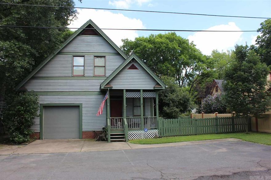 AVAILABLE AUGUST 1ST!!! Spacious, charming 2 story 3 bedroom, 2 bath home in the heart of SOMA! Nice finishes throughout including hardwood floors, warm paint colors, good lighting, large windows, walk in closets & high ceilings. Kitchen appliances and W/D included. 2 covered porches, yard maintenance included, fenced side yard, mature trees, flower beds, garden spaces, exterior storage, ample off street parking & alarm system. Marshall Peters & Associates 501-414-8340