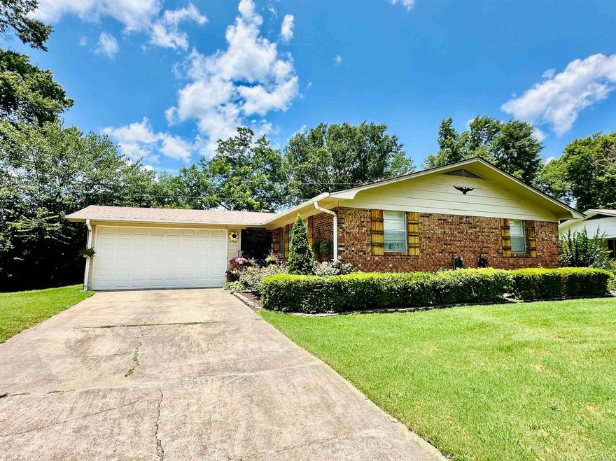Welcome to 1912 Arch Ave — a well-cared-for gem nestled in a peaceful and established neighborhood, just minutes from all of Searcy’s schools, shopping, & dining. This spacious 4-bedroom, 2-bath home offers 1,737 square feet of comfort and character with original hardwood floors running throughout, adding timeless warmth to every room.  Step inside to find a large laundry room and ample storage throughout — including a bonus storage area between the garage and back deck. The kitchen and living spaces flow easily, making everyday living and entertaining a breeze. Enjoy the outdoors in the fully fenced backyard, complete with a covered patio perfect for relaxing or entertaining. There's even an additional storage structure that can stay or be removed to open up more yard space — your choice!  Major updates have already been done for you: the interior HVAC unit is newer, the water heater is just 2 years old, and the roof was replaced in 2019. Out front, you'll love the curb appeal with a beautiful flower garden and a two-car garage for convenience.  This one is move-in ready and offers the perfect blend of charm, space, and practicality — don’t miss your chance to make it yours!