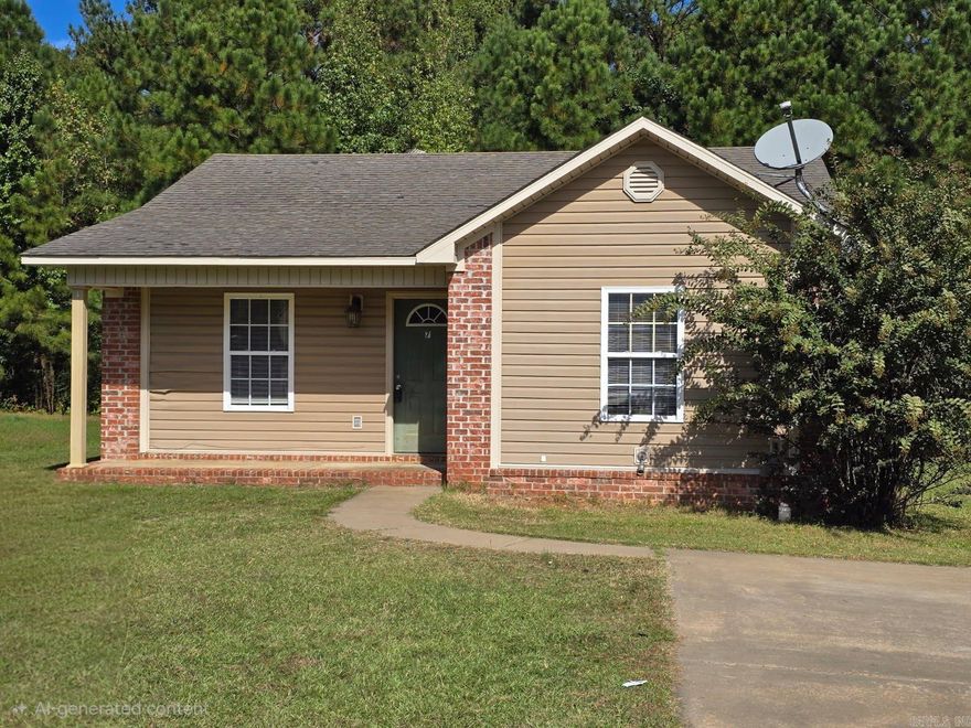 Welcome to this charming 3-bedroom, 2-bathroom home located in the heart of Sheridan, AR. This property boasts a super cute aesthetic that is sure to captivate you from the moment you step onto the covered front porch. The porch provides a perfect space for relaxation and outdoor enjoyment, regardless of the weather. The home is nestled in a friendly neighborhood, offering a sense of community and belonging. With its combination of comfort and charm, this home is a perfect place to create lasting memories. Don't miss out on this gem in Sheridan, AR!