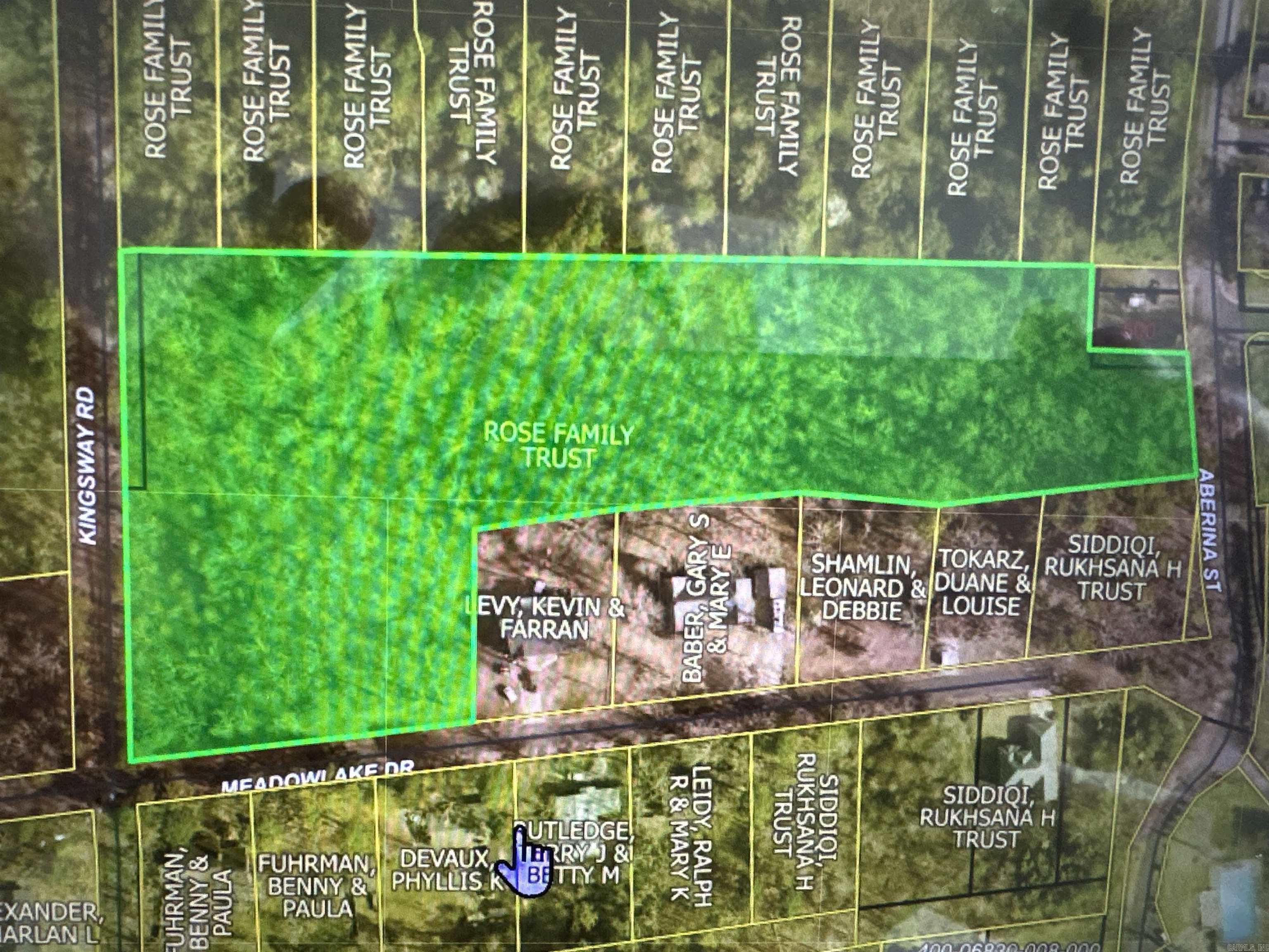 Over 4 acres on Meadowlake Drive. A single family home can be built or subdivided into smaller lots. There is privacy and lots of trees and vegetation, but is right around the corner from Central Avenue.
