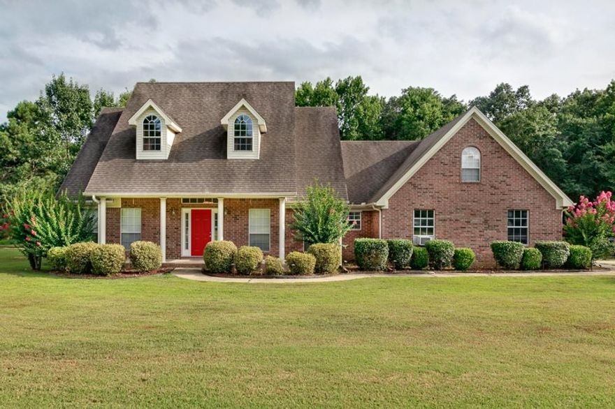 COUNTRY HOME CLOSE TO EVERYTHING! THIS BEAUTIFUL OPEN PLAN 3/2.5 HOME HAS A LARGE BONUS ROOM THAT CAN BE USED AS A 4TH BEDROOM, GAME ROOM, GUEST ROOM, OR OFFICE. UPGRADED FEATURES INCLUDE HANDSCRAPED WOOD LAMINTE FLOORING, PORCELAIN TILE, QUARTZ COUNTERS, STAINLESS STEEL APPLIANCES, NEW BANISTER AND RAILING TO BONUS ROOM, LANDSCAPING, LANDSCAPE LIGHTS AND MORE! ALL ON 2.49 ACRES. STORAGE BLD. AND DOG RUN STAY. OVER-SIZED GARAGE- PERFECT FOR TRUCKS. ENJOY YOUR VIEW OF MATURE TREES FROM THE COVERED BACK PORCH