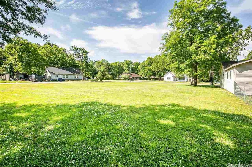 Commercial lot in the heart of Cabot. Cleared and ready to build on. Near Cabot Post office.  Lots of Possibilities