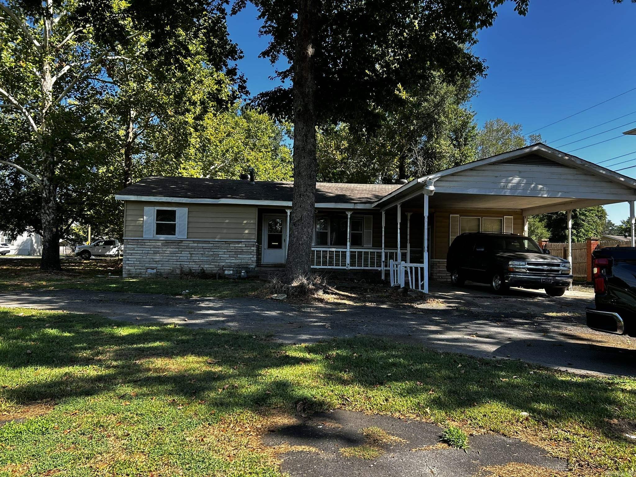 A unique investment opportunity on 1.63 acres with a duplex offering two separate living spaces. The main unit is approx. 1300 sq. ft. with 2 bedrooms 1 bath a full kitchen, and covered porch with direct entry to a connected shop/storage area. Th e shop includes a storage area and a half bath adding versatility for hobbies, projects, or additional use. The second unit is approx. 600 sq. ft. and features  1 bedroom, 1 bath a kitchen and a laundry area. it currently rents for $550.00 a month and is ideal as a guest suite, or multi-generational living. Unit is currently occupied with tenant. With ample yard space and 2 distinct residences this property provides flexibility, privacy, and long term potential. Showings require 24 hour notice.  No seller property disclosure will not be provided. Property to be sold as is.