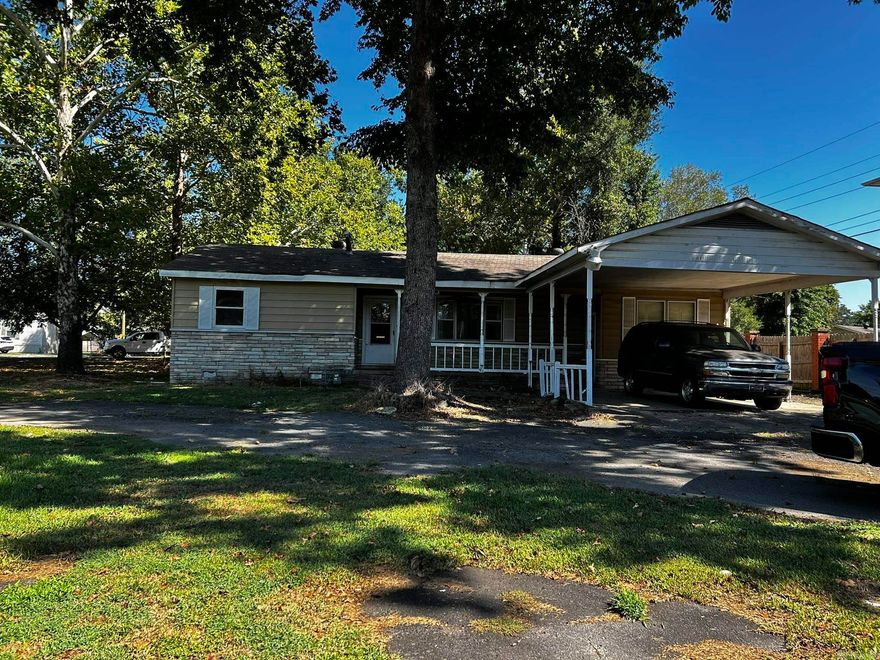 A unique investment opportunity on 1.63 acres with a duplex offering two separate living spaces. The main unit is approx. 1300 sq. ft. with 2 bedrooms 1 bath a full kitchen, and covered porch with direct entry to a connected shop/storage area. Th e shop includes a storage area and a half bath adding versatility for hobbies, projects, or additional use. The second unit is approx. 600 sq. ft. and features  1 bedroom, 1 bath a kitchen and a laundry area. it currently rents for $550.00 a month and is ideal as a guest suite, or multi-generational living. Unit is currently occupied with tenant. With ample yard space and 2 distinct residences this property provides flexibility, privacy, and long term potential. Showings require 24 hour notice.  No seller property disclosure will not be provided. Property to be sold as is.
