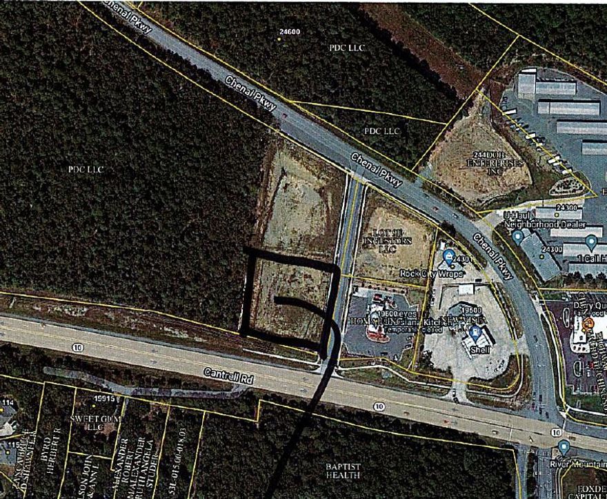 Square Footage represents Land value. taxes are unknown