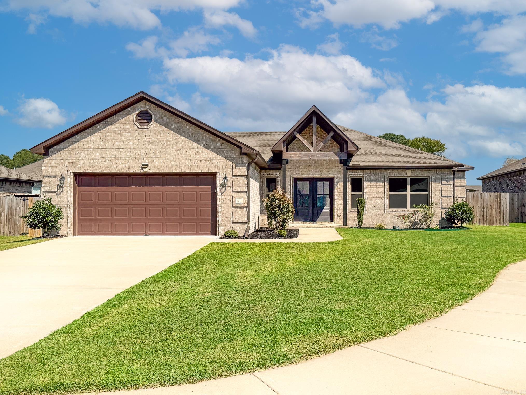 You will want to see this like new home TODAY. Pristine condition on this 2 year old home gives you a fantastic opportunity to avoid new construction prices and enjoy upgrades. Key features include: -Cabot school district - 11 miles from Little Rock AFB, less than 20mins. - 2 car garage + long driveway (Bonus!! extra parking) - covered back patio - 4/2 split open floor plan - attic (floored storage area). This home is perfectly situated at the back of the wonderful Autumn Brooke community. Schedule your showing now!