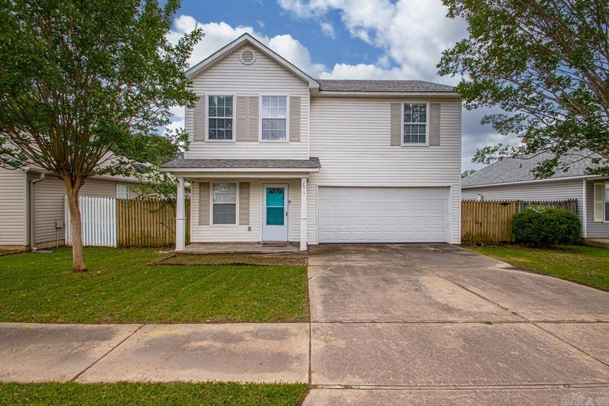 Welcome to this charming two-story estate ready for its next owner! Step into a cozy living room featuring a gas fireplace—perfect for relaxing evenings. The open kitchen/dining combo offers generous cabinet and counter space, a pantry, and easy flow for entertaining. A convenient half bath completes the downstairs. Upstairs, you’ll find all three bedrooms, including a spacious primary suite with room for a sitting area, a walk-in closet, and a tub/shower combo. The two additional bedrooms share a Jack and Jill bath and offer plenty of space. Step outside to enjoy the fully covered deck overlooking a fenced backyard—ideal for pets, play, or gatherings. Recent upgrades include a new roof (April 2025), HVAC 2024, & new carpet throughout. Don’t miss your chance to call this lovely home yours—schedule your showing today!