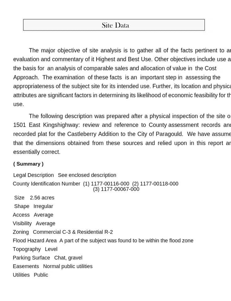 Castleberry K & L - Commercial Sale