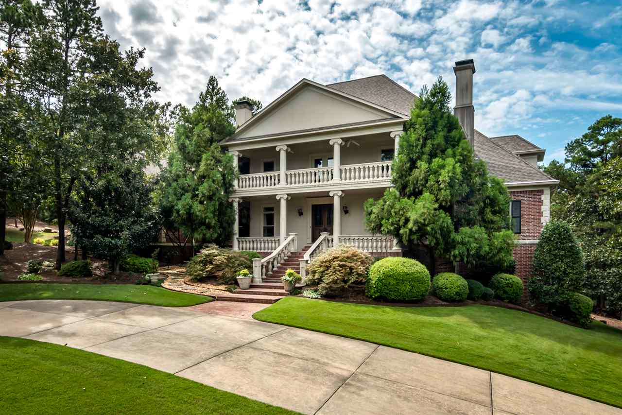 Elegant Timeless Greek Revival home on a prime 1.22-acre corner lot. This home showcases the finest materials, finishes and millwork, all presented in a timeless style. The main level features an entrance, study, great room with fireplace, formal dining room, guest bath, owner's suite, kitchen & keeping room, pantry and laundry. Upstairs has four en-suite bedrooms, game room and home gym. The covered back porch overlooks one of the prettiest pools in LR. Additional features include a four car garage.