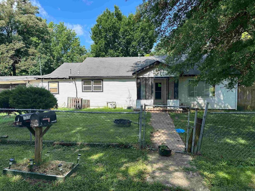 Check out this 3 bed, 2 bath on a large lot investment property just minutes from downtown Jonesboro! Being sold As-Is, it needs some TLC, but has great potential. Perfect for a flip or rental. Don't miss this opportunity to add value and build equity!