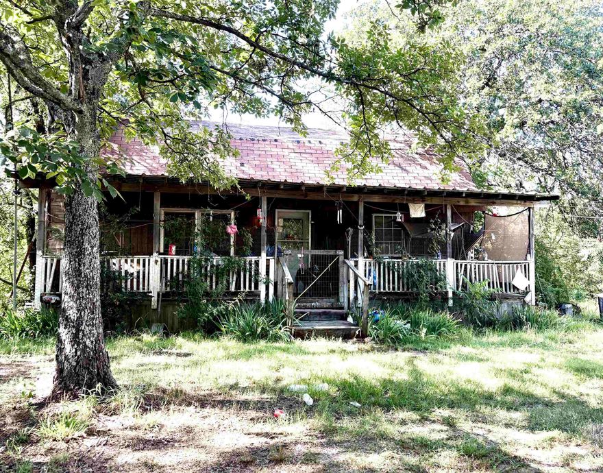 This property offers 4.90 acres and a huge 50' x 32' Utility Building that has three tall bay doors, concrete floors and two loft areas, one on each end. This building also offers  electricity and lighting. It's a area for a workshop, storage for cars, tractors, atv's or could be converted into a living space or hang-out for the kids. Plenty of room to make it your own. The possibilities are endless. The upper part of the acreage is level but it does slope down in the back. Perfect for viewing wildlife and enjoying the peacefulness this country setting has to offer. The house on the property will convey at NO VALUE. Come take a look and see if this is the right place for you to call home or maybe you just need a quick get-away from the city to hang out, rest and enjoy the outdoors.  You won't find another place at this price that has so much to offer!  ******AGENTS PLEASE SEE REMARKS******