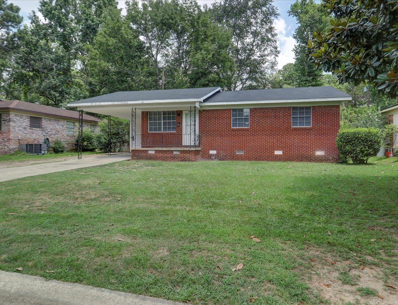 Close to UALR, this charming 3-bedroom, 2-bathroom residence features a convenient carport and an inviting open floor plan that seamlessly blends the living room, kitchen, and dining areas. The home has been fully upgraded with a brand new roof, stunning new flooring, and completely updated bathrooms and kitchen. The newly designed kitchen offers abundant storage and is complemented by a separate laundry room and pantry for your convenience. New state-of-the-art appliances have also been installed. The dining area, adorned with a lovely French door, opens up to a delightful patio, perfect for al fresco dining. Each bedroom is spacious and thoughtfully designed, and the updated bathrooms feature contemporary finishes that add a touch of luxury. Outside, you'll find a serene patio, a fully fenced backyard ideal for gatherings or pets, a concrete slab ready for a storage building, and a well-maintained, lush lawn that enhances the home's curb appeal. This property is truly a gem waiting for you to call it home!