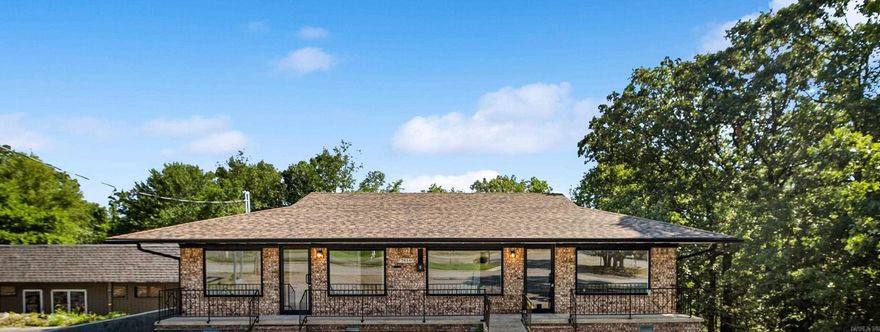 Located near Indian Hills is a fully renovated commercial brick building with a spacious parking lot. Renovation supports various business requirements.