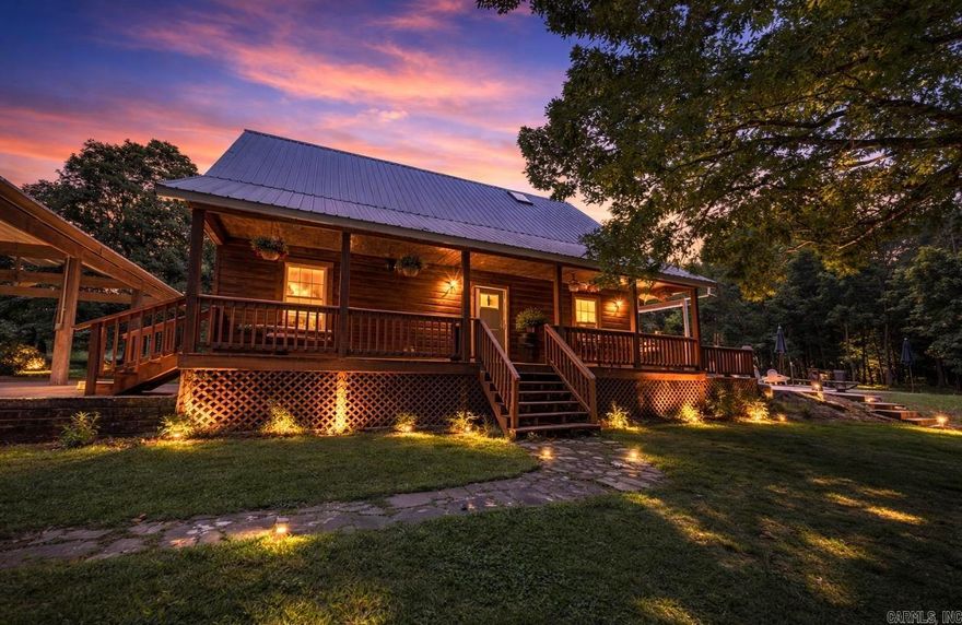 Tucked away on 9.33 private acres just 30 minutes from Greers Ferry Lake, this 4-bedroom retreat offers the kind of space most buyers are searching for but rarely find under $400k.  The property is designed for living outdoors as much as indoors — featuring an in-ground pool, basketball court, sweeping views and room to spread out without sacrificing convenience.  Built in 2011, the home provides modern comfort with a functional layout ideal for families, remote work or weekend escapes. Whether you’re hosting gatherings, raising a family with room to roam, or simply enjoying quiet mornings away from the noise, this property delivers lifestyle flexibility.  If you’ve been looking for acreage near the lake without lakefront pricing, this is the opportunity.