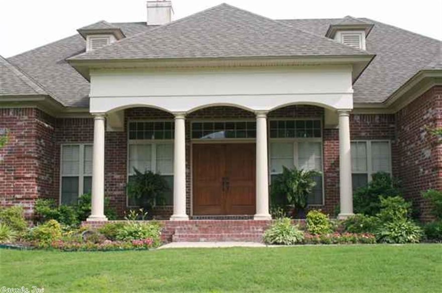 GORGEOUS! ONE OF A KIND~2.88 ACRES! This Custom Built Home is Filled with Unique Craftmanship and Detail! The Open Floor Plan Design features a Large Great Room with Built-ins and Crown Detail. The kitchen offers Beautiful Stained Cabinetry and Wrap Around Bar with finished Concrete Countertops! The Master Suite includes an Oversized Bedroom and Luxury Bath, His/Her Vanities and Entryless Concrete Shower! Executive Office/Bonus Room! Extensive Landscape,Covered Back Patio & 3 Car Garage! A MUST SEE HOME!